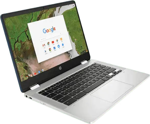 HP Chromebook x360 14a-cb0005AU (4L7Y2PA) Laptop (AMD Celeron Dual Core/4 GB/64 GB eMMC/Google Chrome)