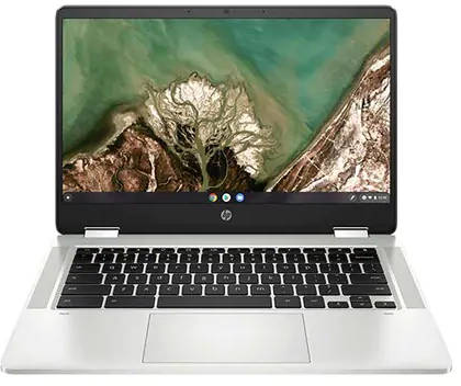 HP Chromebook x360 14a-cb0007AU (4X3G1PA) Laptop (AMD Dual Core/4 GB/64 GB eMMC/Google Chrome)