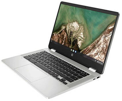HP Chromebook x360 14a-cb0007AU (4X3G1PA) Laptop (AMD Dual Core/4 GB/64 GB eMMC/Google Chrome)