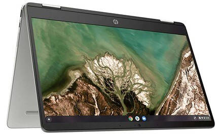 HP Chromebook x360 14a-cb0007AU (4X3G1PA) Laptop (AMD Dual Core/4 GB/64 GB eMMC/Google Chrome)