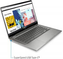HP Chromebook x360 14c-ca0053dx (9UR36UA) Laptop (Core i3 10th Gen/8 GB/64 GB eMMC/Google Chrome)