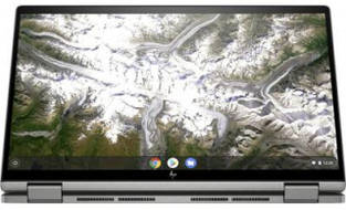 HP Chromebook x360 14c-ca0053dx (9UR36UA) Laptop (Core i3 10th Gen/8 GB/64 GB eMMC/Google Chrome)