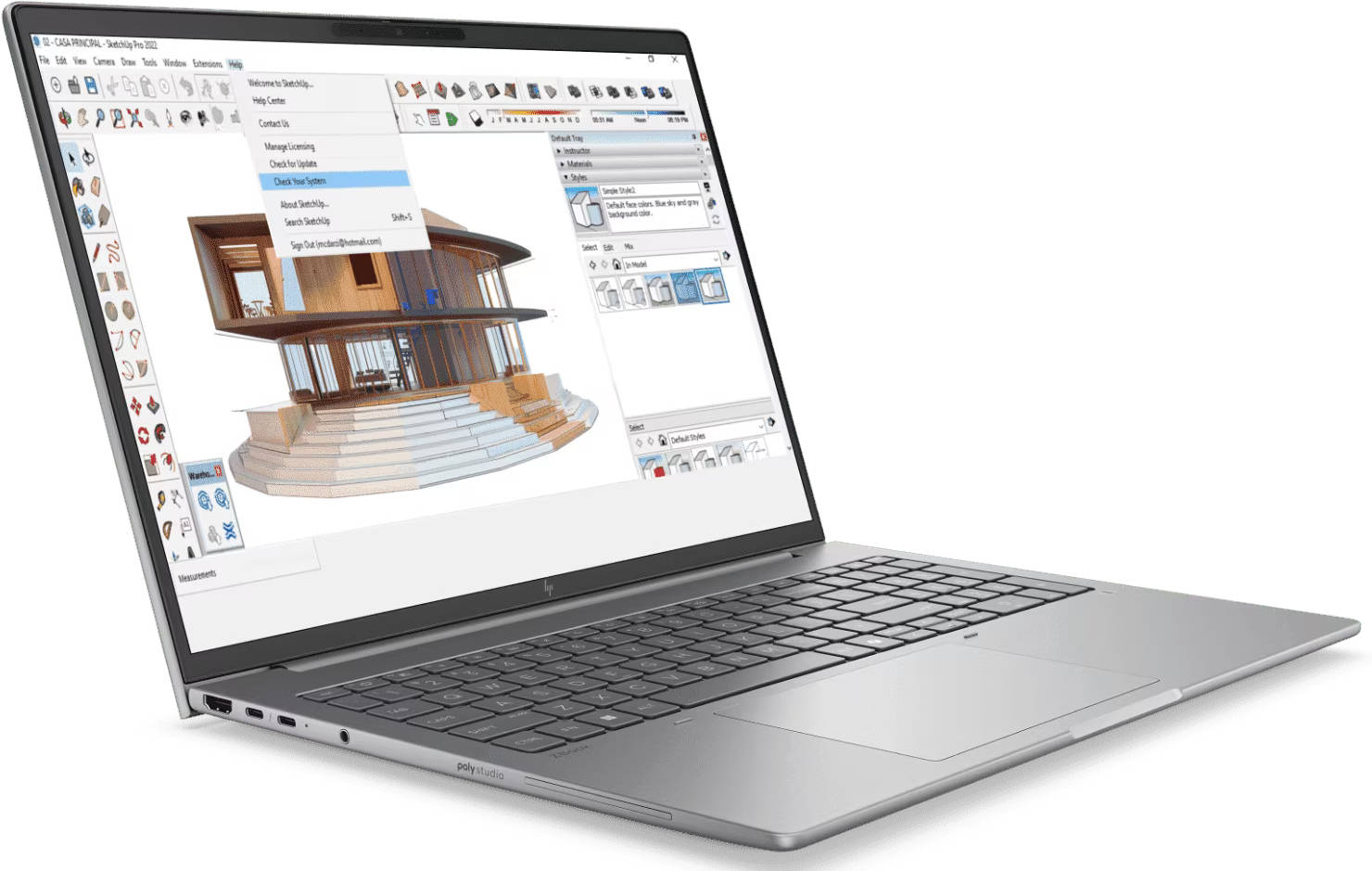 HP ZBook 8 G1i (C1JN6PT) Laptop (Core Ultra 7  Series 2 /32 GB/1 TB SSD/Windows 11)