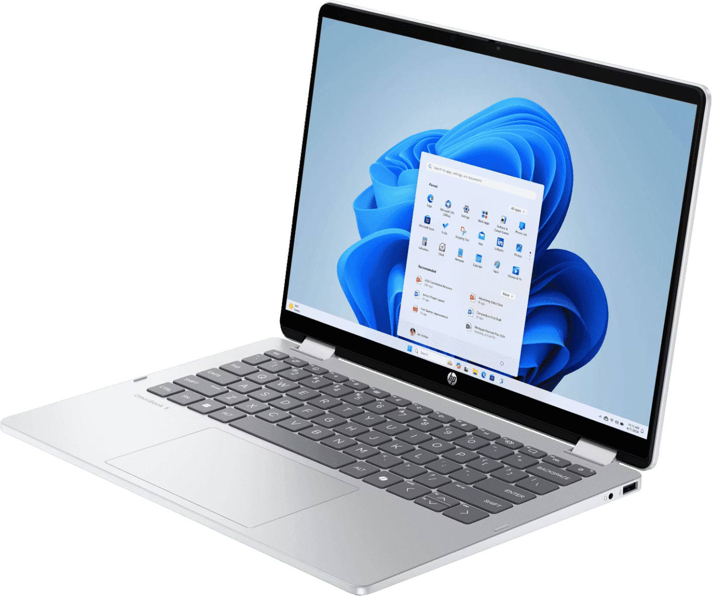 HP OmniBook 5 Flip 14-fp0690TU (BX9Q7PA) Laptop (Core 7 (Series 1)/16 GB/1 TB SSD/Windows 11)