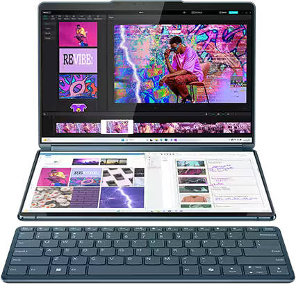 Lenovo Yoga Book 9 13IMU9 (83FF0034IN) Laptop (Core Ultra 7/32 GB/1 TB SSD/Windows 11)