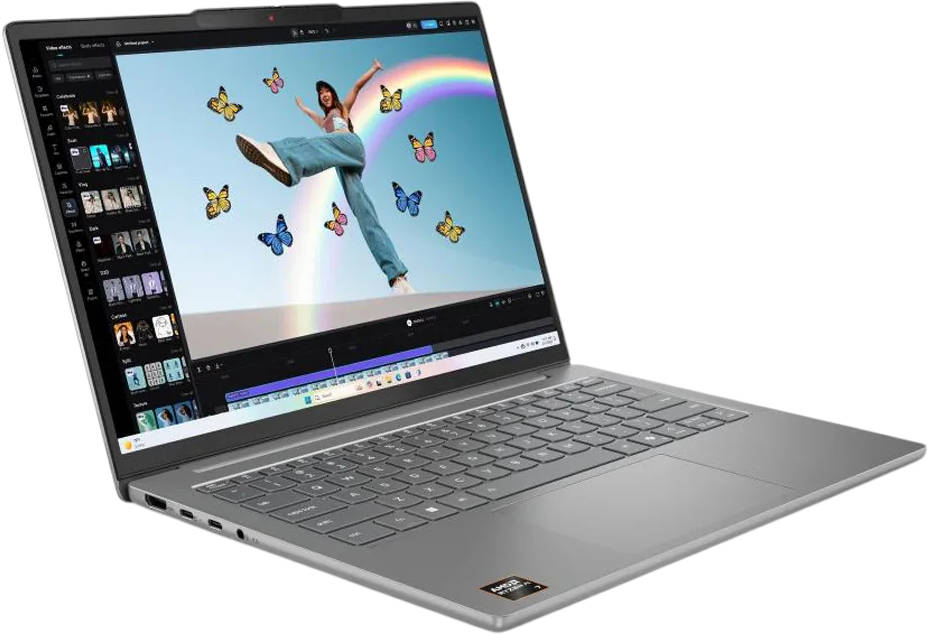 Lenovo IdeaPad Slim 5 14AKP10 (83HX0052IN) Laptop (AMD Octa Core Ryzen AI 7/24 GB/1 TB SSD/Windows 11)