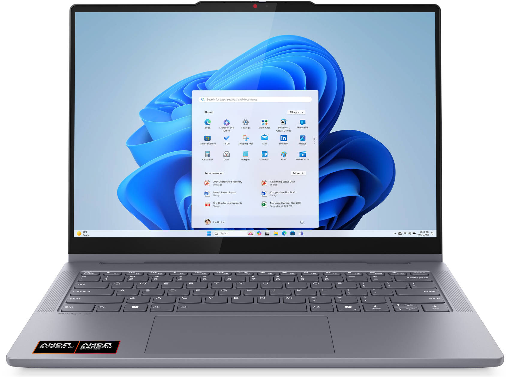 Lenovo IdeaPad 5 14AKP10 (83KT004LIN) Laptop (AMD Hexa Core Ryzen AI 5/16 GB/1 TB SSD/Windows 11)