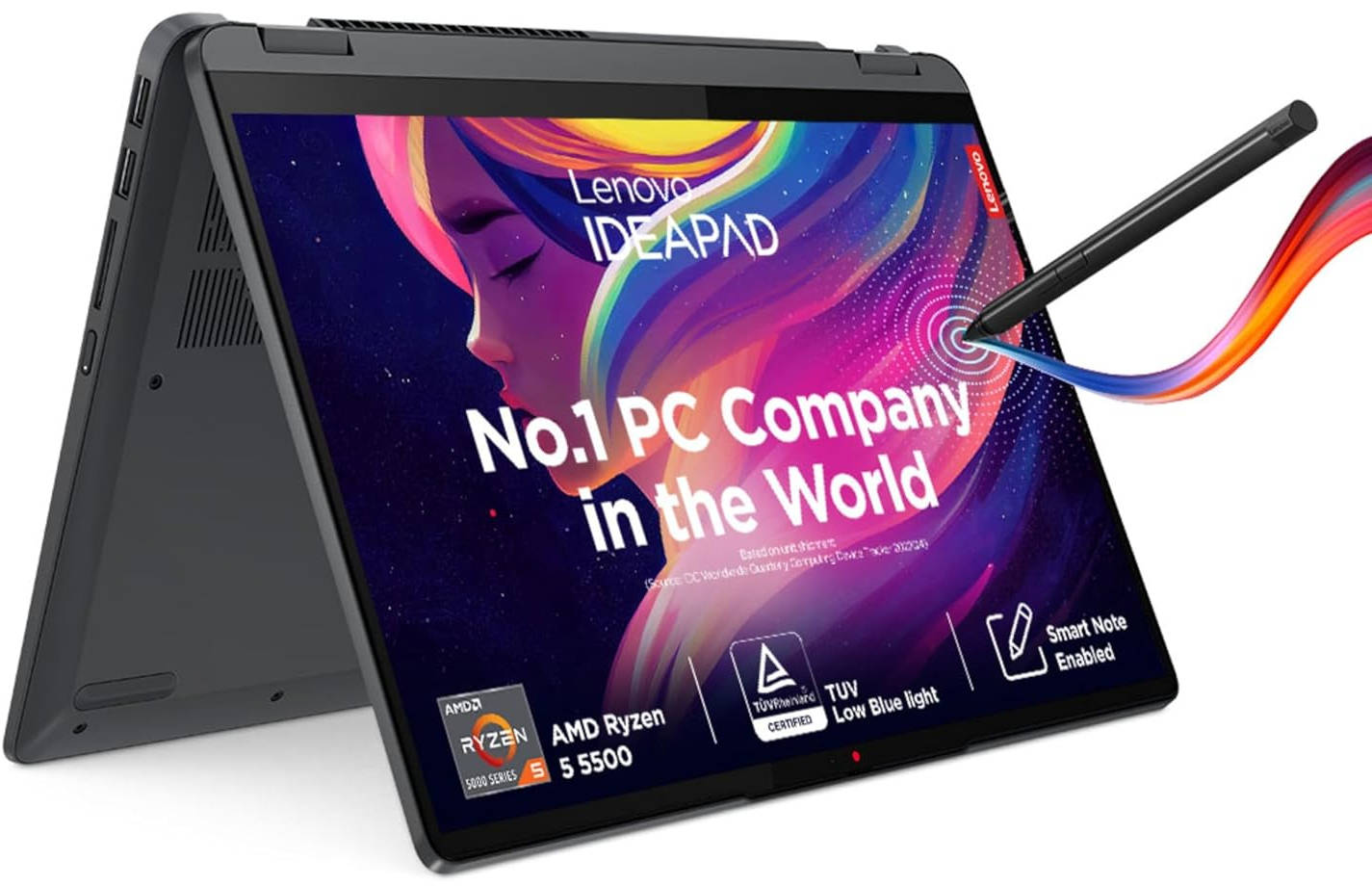 Lenovo IdeaPad Flex 5 14ALC7 (82R900HPIN) Laptop (AMD Hexa Core Ryzen 5/16 GB/512 GB SSD/Windows 11)