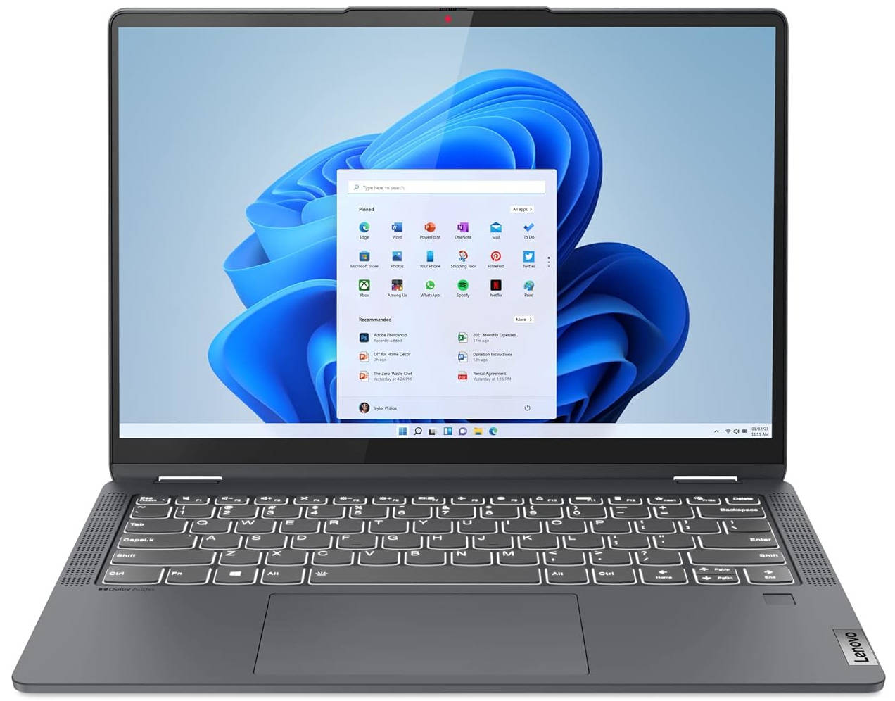 Lenovo IdeaPad Flex 5i 14IAU7 (82R700C2IN) Laptop (Core i5 12th Gen/16 GB/512 GB SSD/Windows 11)