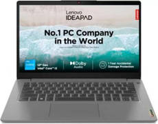 Lenovo IdeaPad 3 14IAU7 (82RJ00FFIN) Laptop (Core i3 12th Gen/16 GB/512 GB SSD/Windows 11)