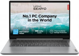 Lenovo IdeaPad Slim 14IGL7 (82V6009LIN) Laptop (Intel Celeron Dual Core/8 GB/512 GB SSD/Windows 11)