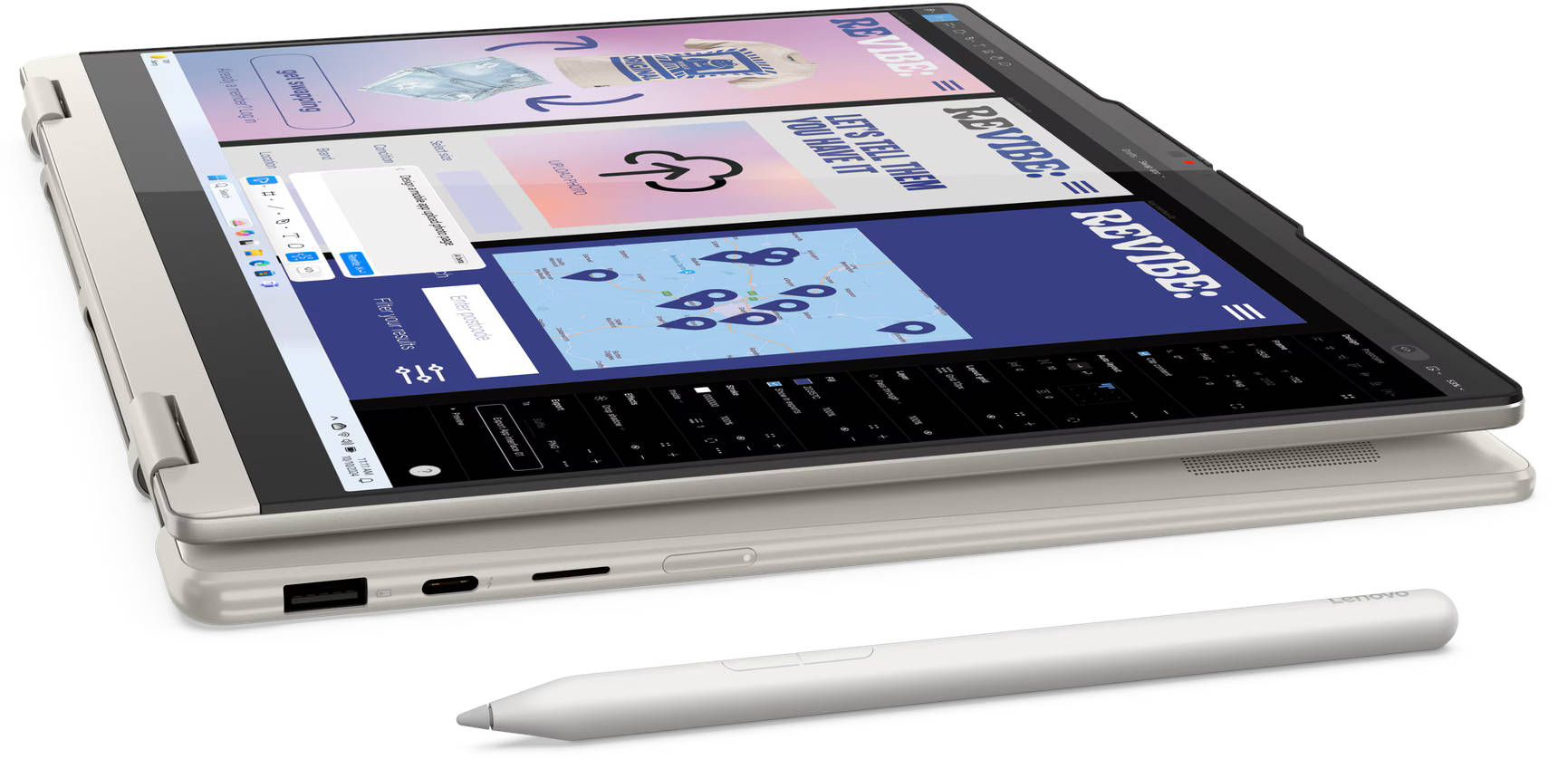 Lenovo Yoga 7i 14ILL10 (83JQ0095IN) Laptop (Core Ultra 5  Series 2 /32 GB/1 TB SSD/Windows 11)