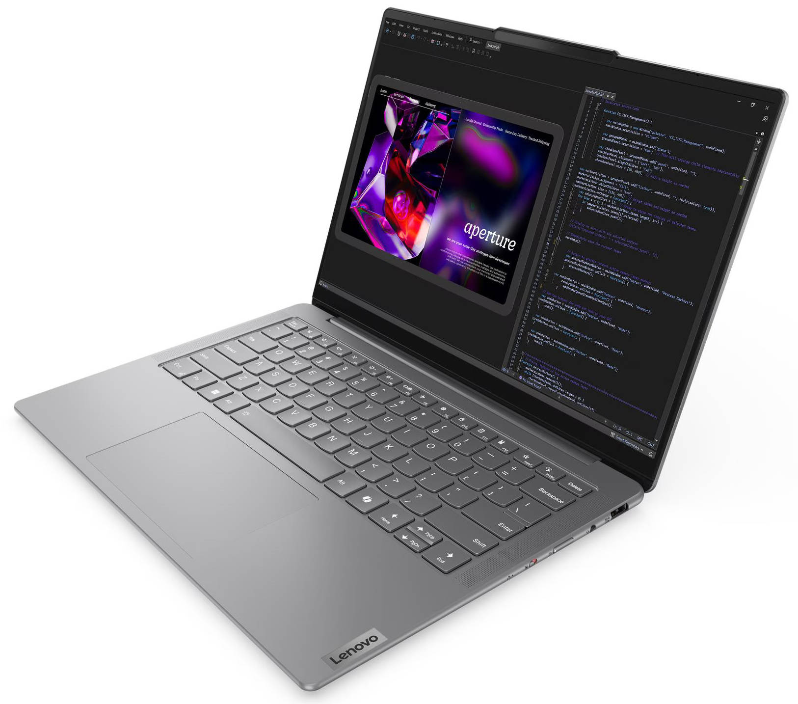 Lenovo Yoga Slim 7 14IMH9 (83CV00D3IN) Laptop (Core Ultra 7/32 GB/1 TB SSD/Windows 11)
