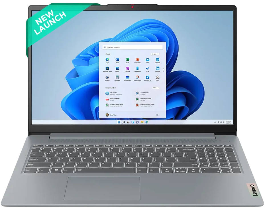 Lenovo IdeaPad Slim 3 15ABR8 (82XM00MUIN) Laptop (AMD Octa Core Ryzen 7/16 GB/512 GB SSD/Windows 11)