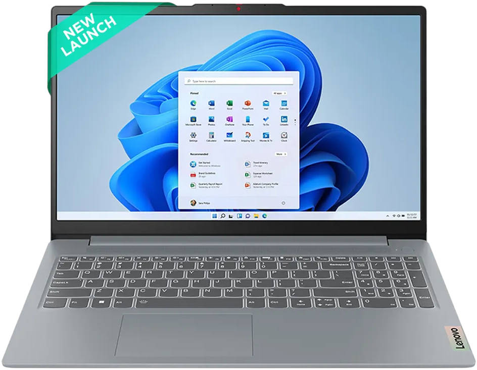 Lenovo IdeaPad Slim 3 15ABR8 (82XM0116IN) Laptop (AMD Hexa Core Ryzen 5/8 GB/512 GB SSD/Windows 11)