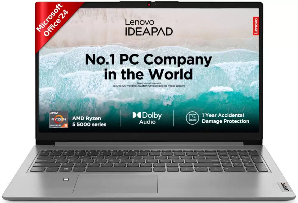 Lenovo IdeaPad 15ALC7 (82R4010DIN) Laptop (AMD Hexa Core Ryzen 5/16 GB/512 GB SSD/Windows 11)