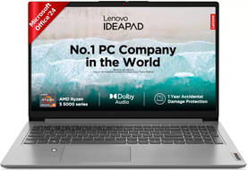 Lenovo IdeaPad 15ALC7 (82R4010DIN) Laptop (AMD Hexa Core Ryzen 5/16 GB/512 GB SSD/Windows 11)