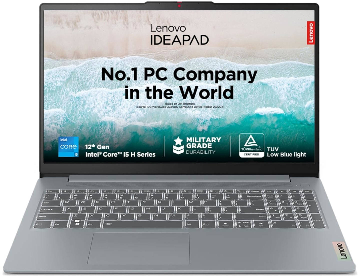 Lenovo IdeaPad Slim 3 15IAH8 (83ER00F2IN) Laptop (Core i5 12th Gen/8 GB/512 GB SSD/Windows 11)