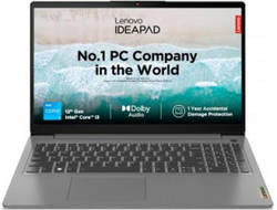 Lenovo IdeaPad Slim 3 15IAU7 (82RK00VTIN) Laptop (Core i3 12th Gen/8 GB/512 GB SSD/Windows 11)