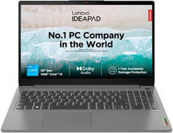 Lenovo Ideapad Slim 3i 15IAU7 (82RK00WYIN) Laptop (Core i3 12th Gen/8 GB/512 GB SSD/Windows 11)