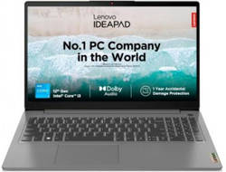 Lenovo IdeaPad 3 15IAU7 (82RK017PIN) Laptop (Core i3 12th Gen/8 GB/512 GB SSD/Windows 11)