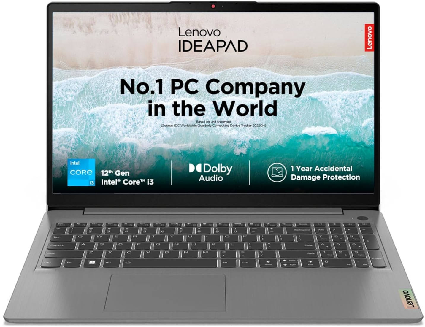 Lenovo IdeaPad Slim 3 15IAU7 (82RK01ABIN) Laptop (Core i3 12th Gen/8 GB/512 GB SSD/Windows 11)