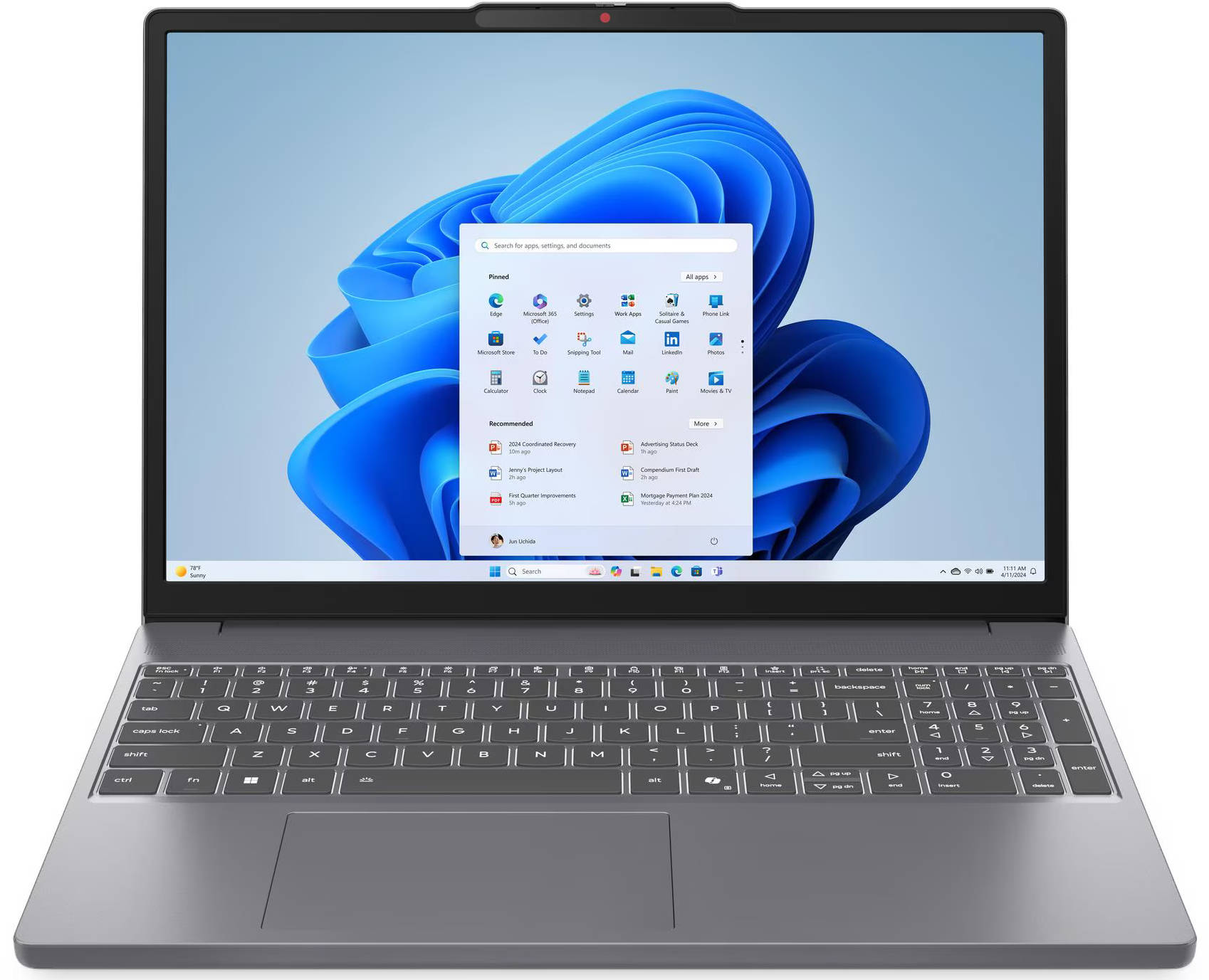 Lenovo IdeaPad Slim 3 15IRH10 (83K100CPIN) Laptop (Core i7 13th Gen/16 GB/512 GB SSD/Windows 11)