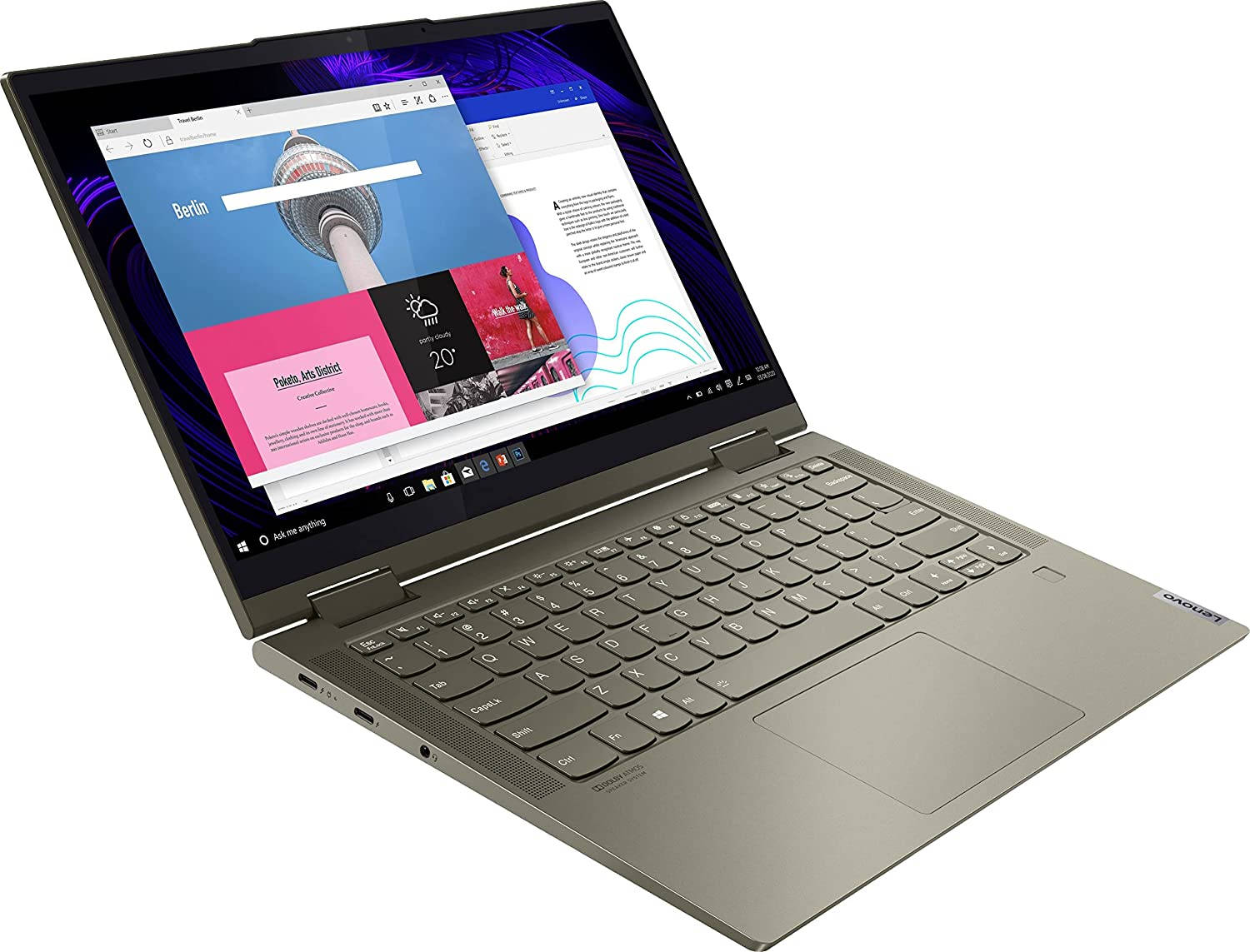 Lenovo Yoga 7i (82BH0006US) Laptop (Core i5 11th Gen/12 GB/512 GB SSD/Windows 10)