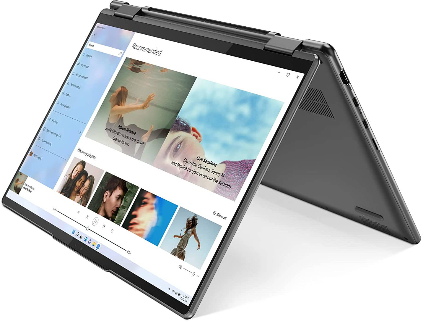 Lenovo Yoga 7i Gen 7 Intel Evo (82QE0060IN) Laptop (Core i7 12th Gen/16 GB/512 GB SSD/Windows 11)