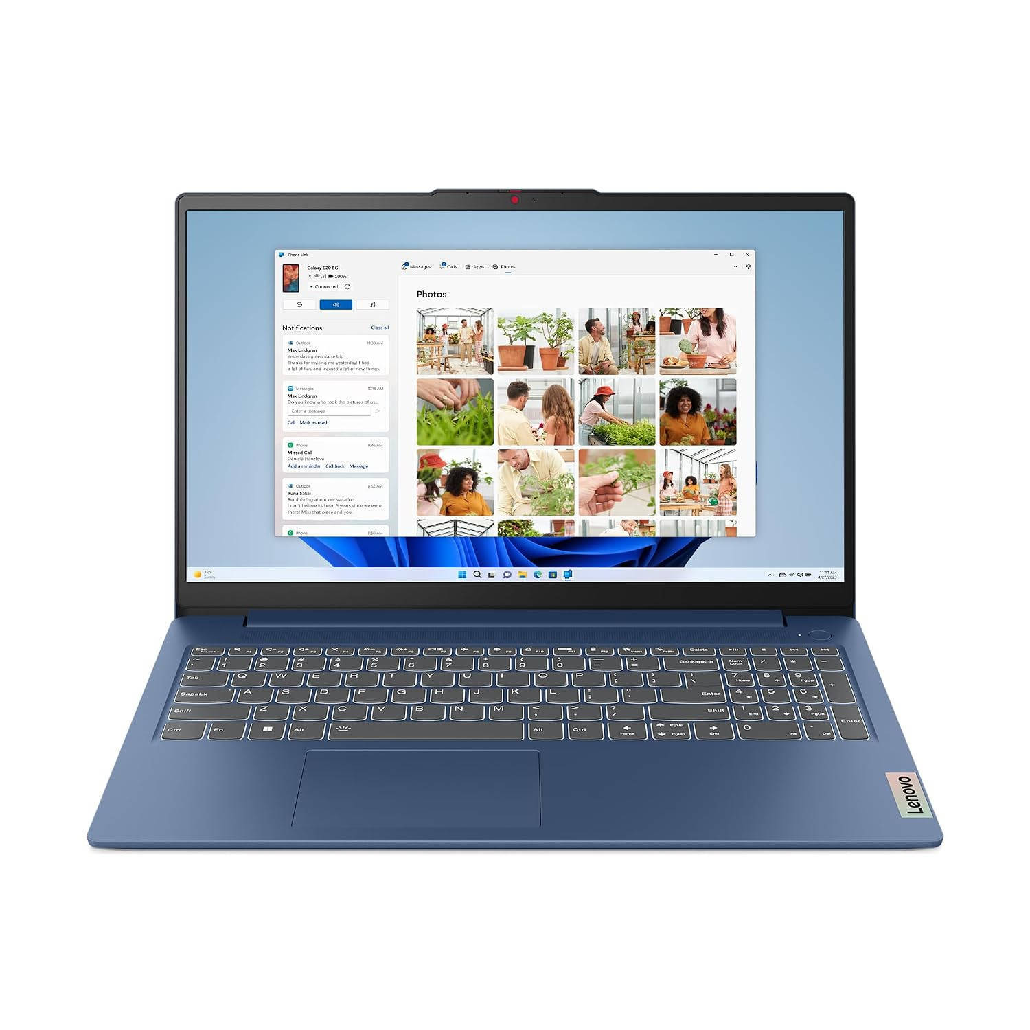 Lenovo IdeaPad Slim 3 82XQ006RUS Laptop (7520U/8 GB/256 GB SSD/Windows 11)