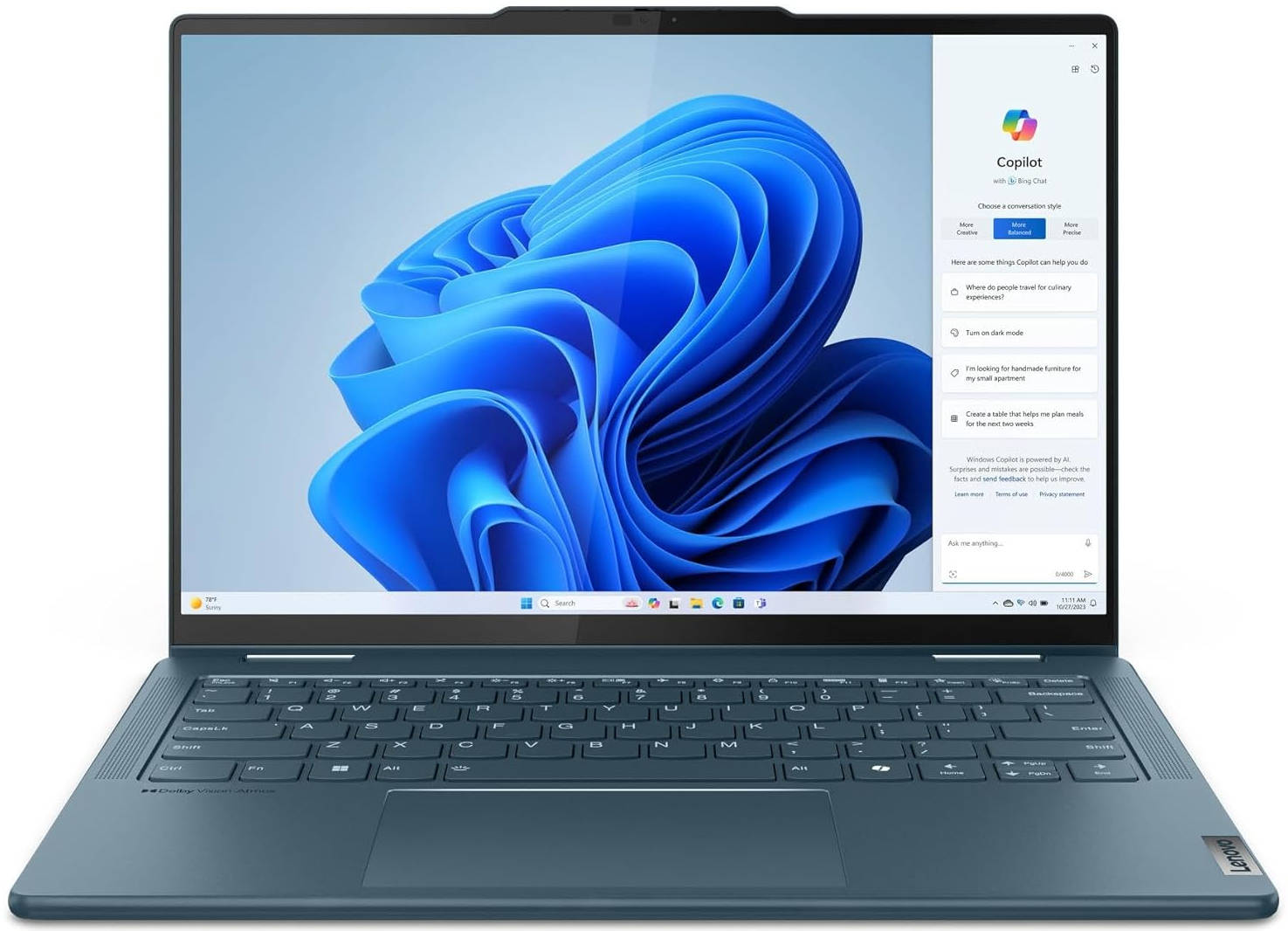 Lenovo Yoga 7 (83DJ007UIN) Laptop (Core Ultra 5/16 GB/1 TB SSD/Windows 11)