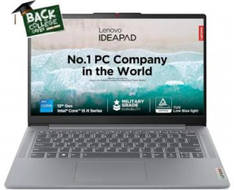 Lenovo IdeaPad Slim 3 (83EQ005TIN) Laptop (Core i5 12th Gen/8 GB/512 GB SSD/Windows 11)