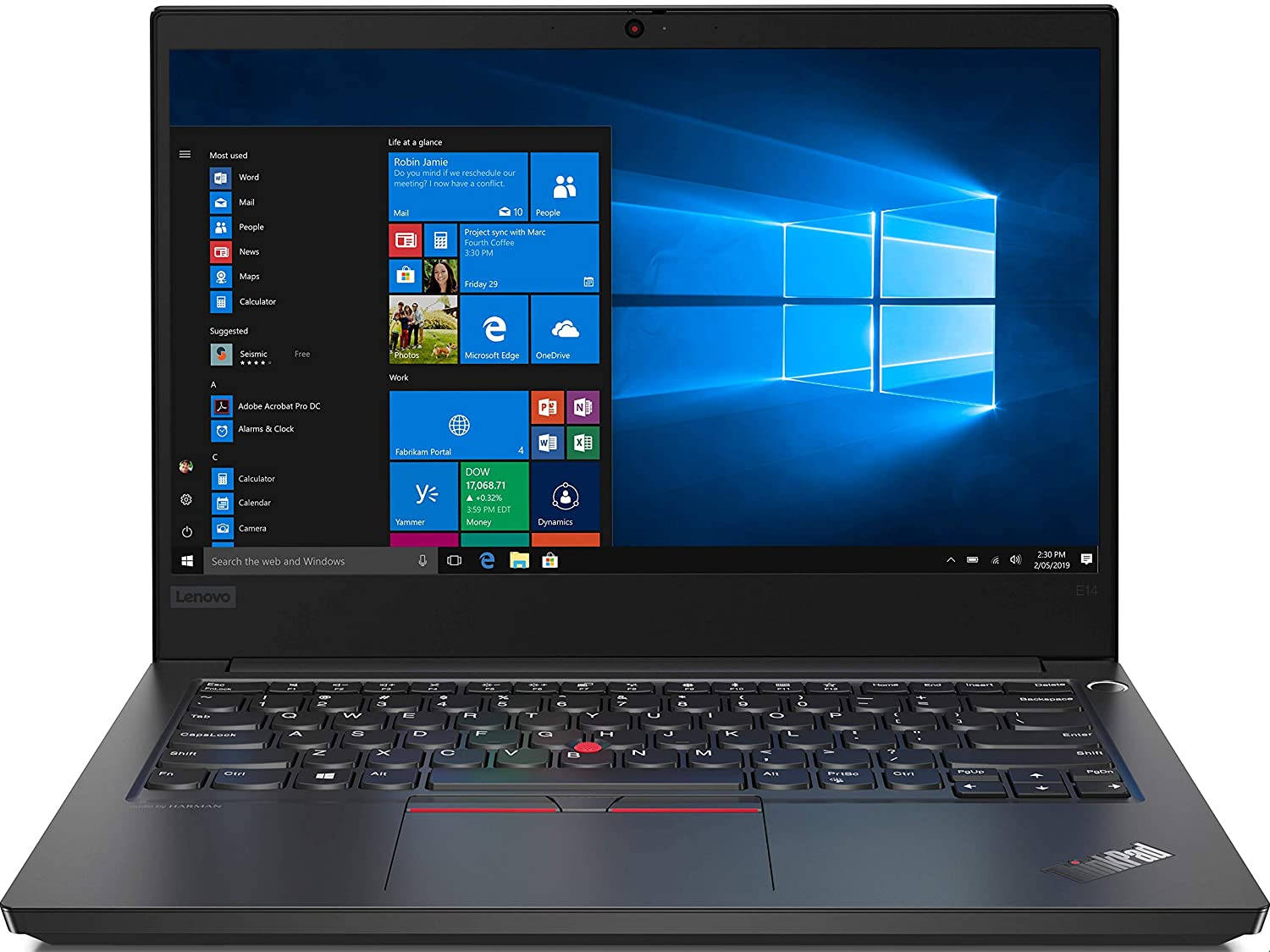 Lenovo Thinkpad E14 (20RAS0M200) Laptop (Core i5 10th Gen/8 GB/256 GB SSD/Windows 10)