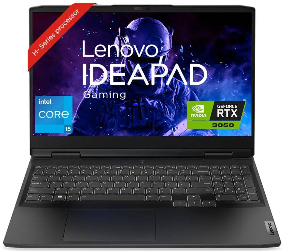 Lenovo Ideapad Gaming 3 15ARH7 (82SB00V5IN) Laptop (AMD Octa Core Ryzen 7/8 GB/512 GB SSD/Windows 11/4 GB)