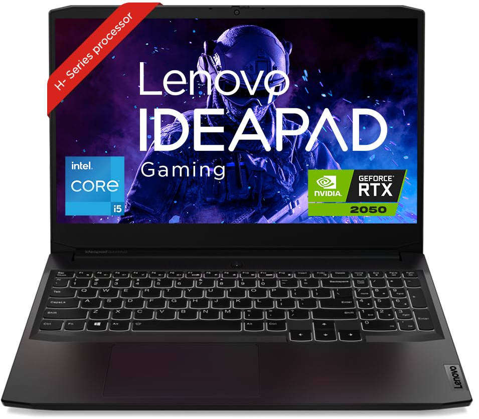 Lenovo Ideapad Gaming 3 15IHU6 (82K101R9IN) Laptop (Core i5 11th Gen/8 GB/512 GB SSD/Windows 11/4 GB)