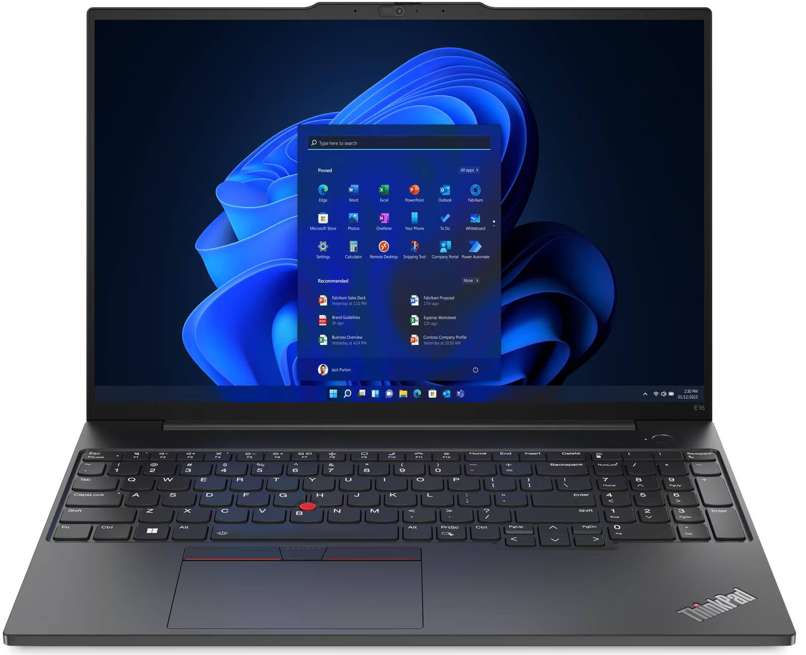Lenovo ThinkPad E16 Gen 1 (21JN004JIG) Laptop (Core i5 13th Gen/8 GB/512 GB SSD/Windows 11)