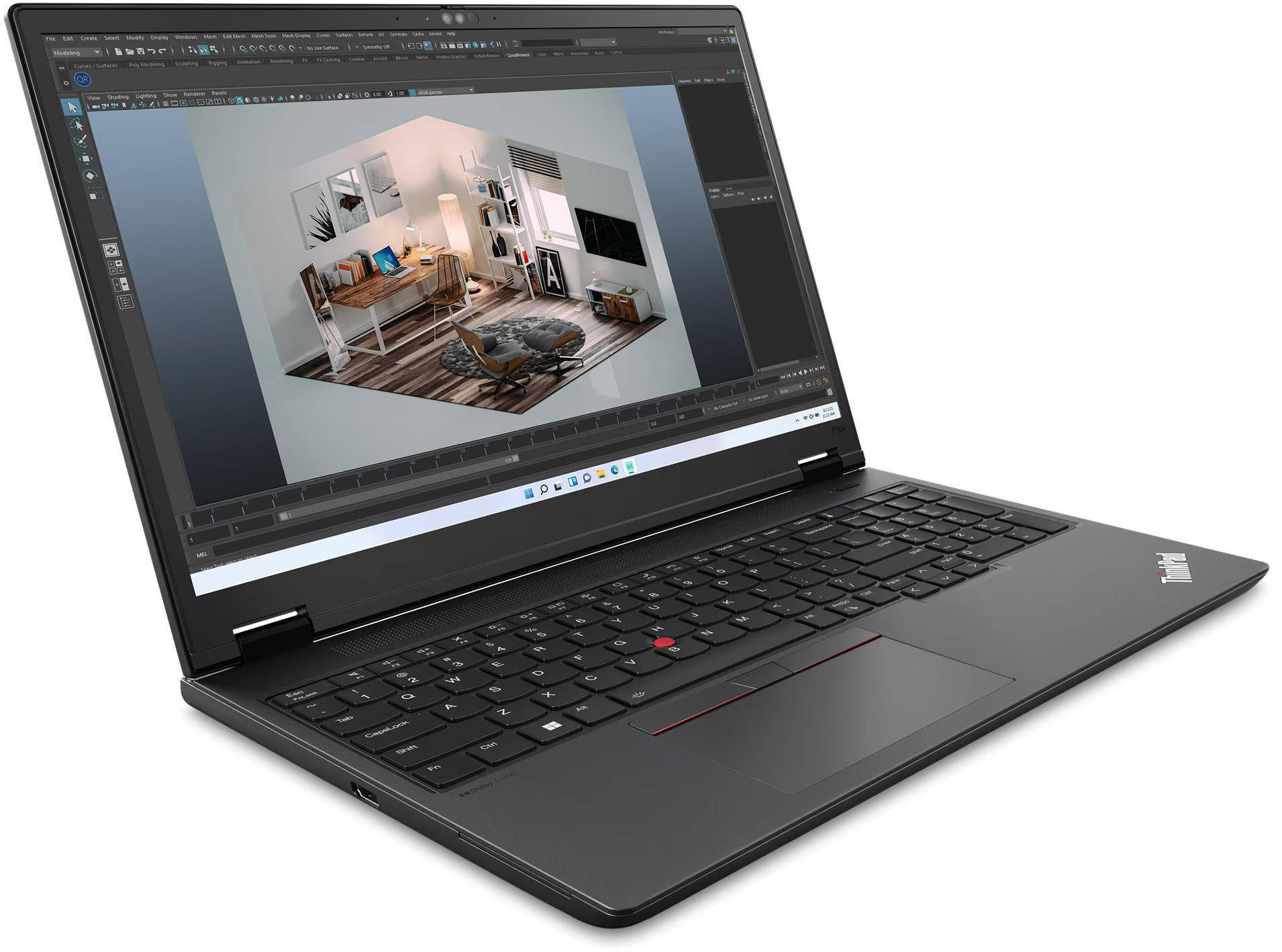 Lenovo ThinkPad P16v Gen 2 (21KXS05300) Laptop (Core Ultra 9/32 GB/1 TB SSD/Windows 11/8 GB)