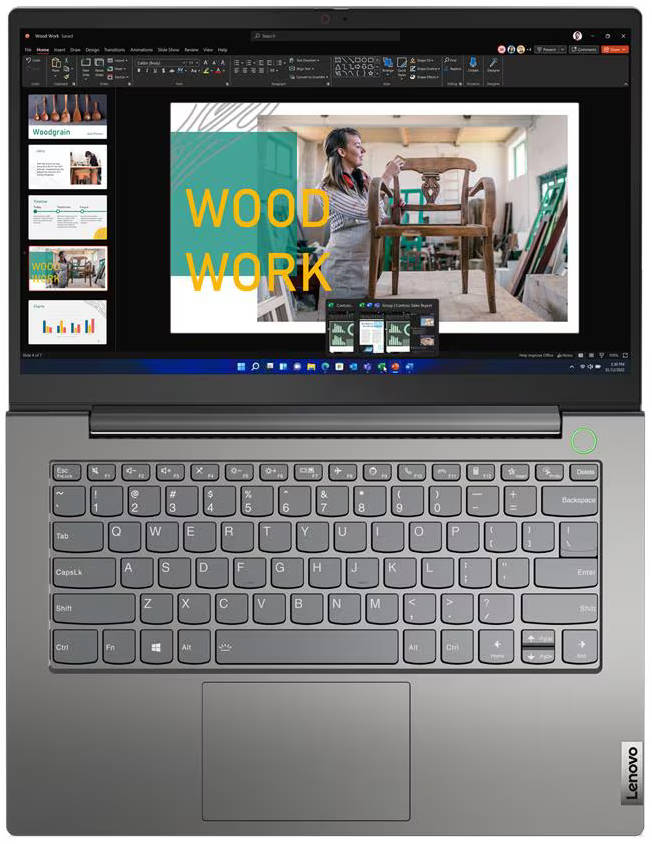 Lenovo ThinkBook 14 Gen 4 (21DHA10KIN) Laptop (Core i3 12th Gen/8 GB/512 GB SSD/DOS)
