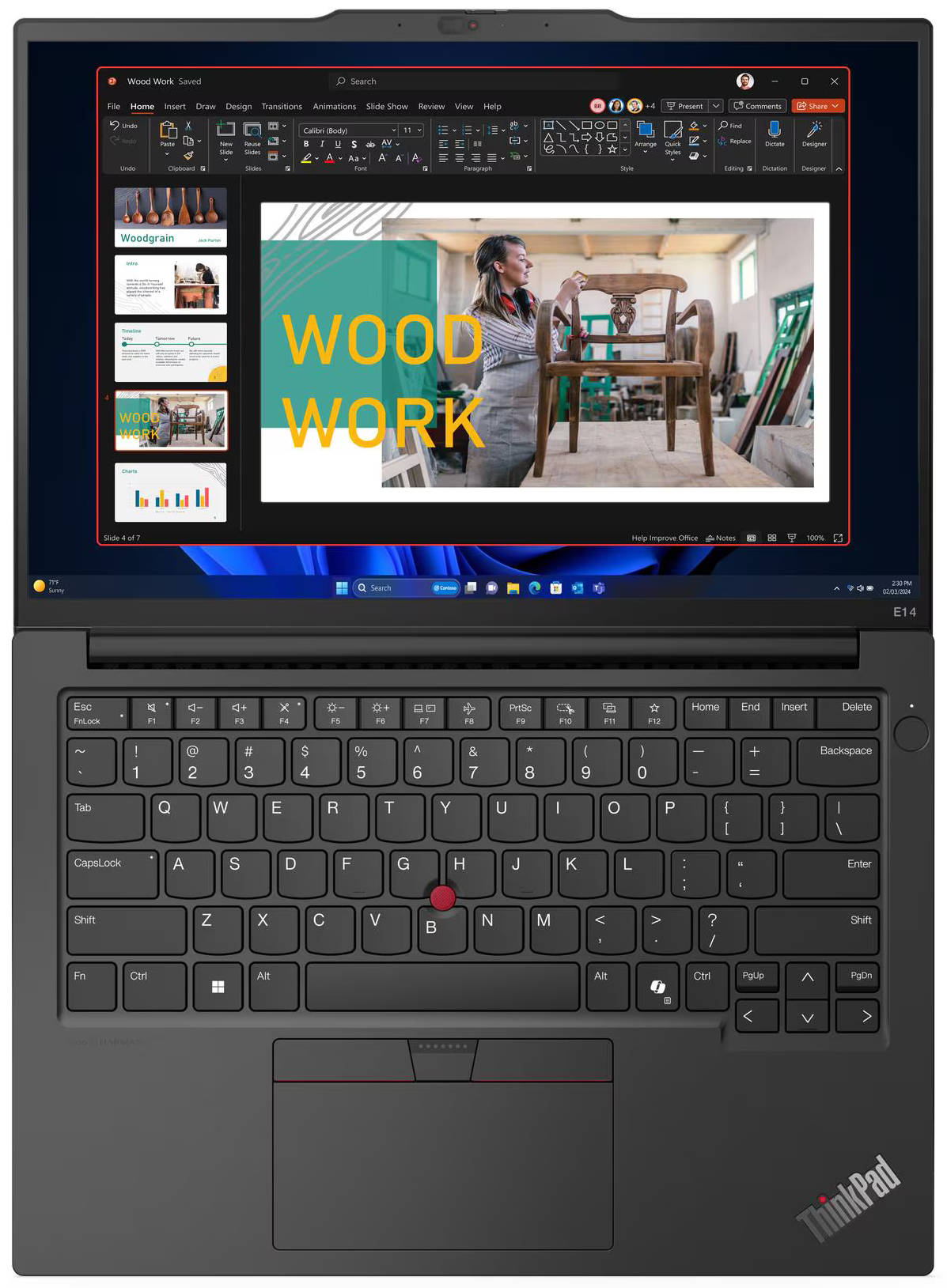 Lenovo ThinkPad E14 Gen 6 (21M7006BIG) Laptop (Core Ultra 5/16 GB/512 GB SSD/Windows 11)