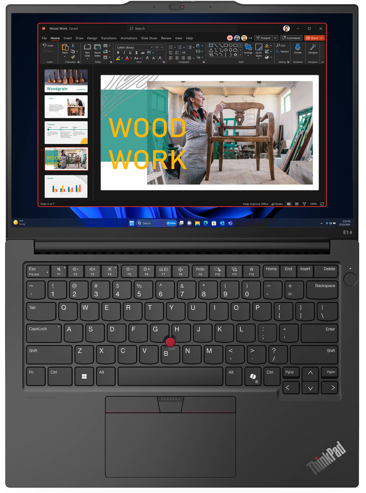 Lenovo ThinkPad E14 Gen 6 (21M7009BIG) Laptop (Core Ultra 7/16 GB/512 GB SSD/Windows 11)