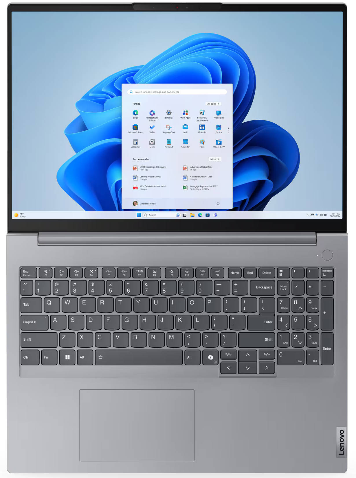 Lenovo ThinkBook 16 Gen 7 (21MW008YIN) Laptop (AMD Hexa Core Ryzen 5/16 GB/512 GB SSD/Windows 11)