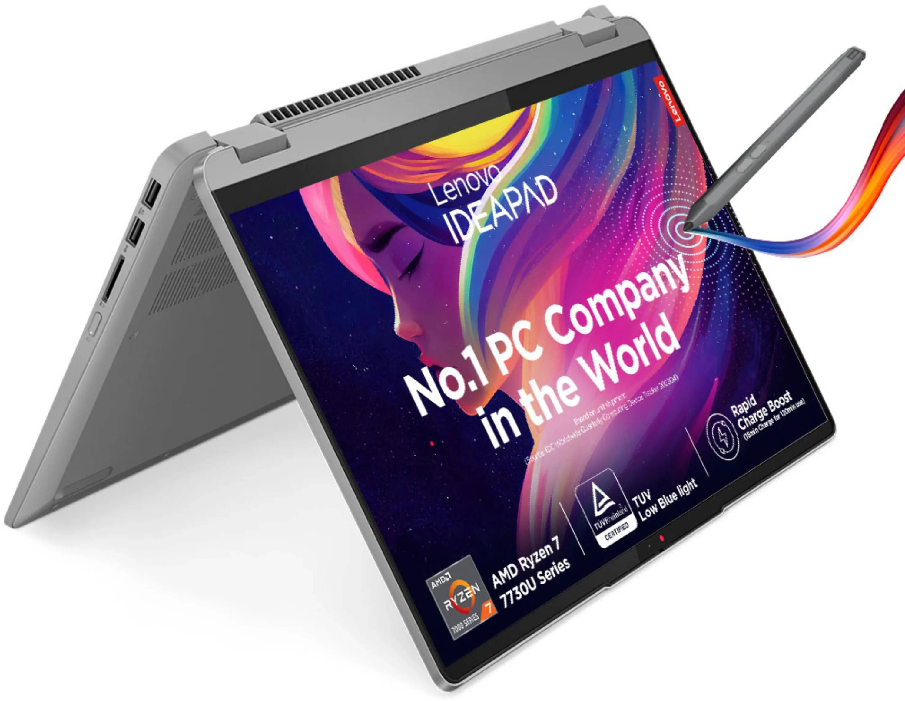 Lenovo IdeaPad Flex 5 Gen 8 (82XX0071IN) Laptop (AMD Octa Core Ryzen 7/16 GB/512 GB SSD/Windows 11)