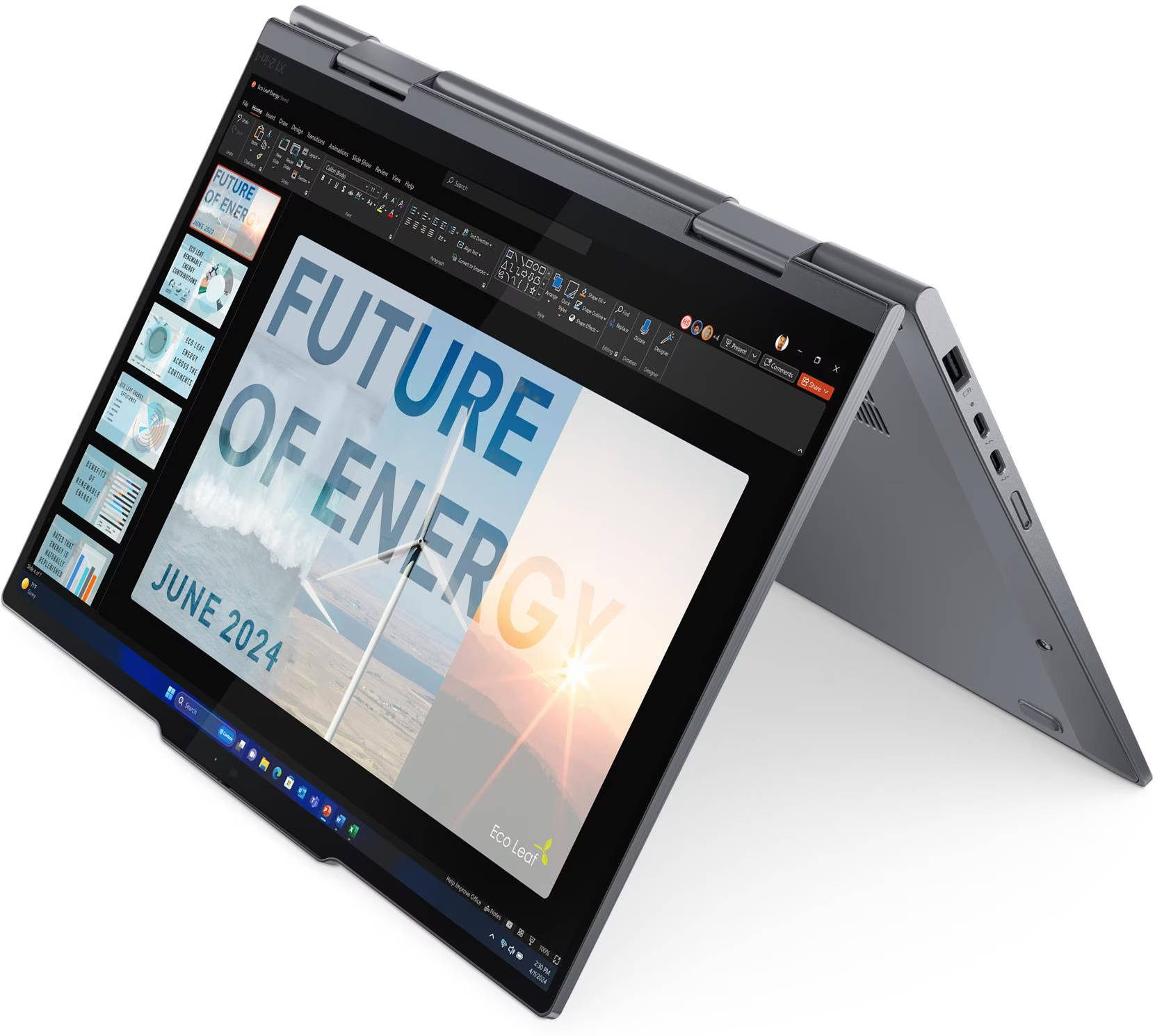 Lenovo Thinkpad X1 Gen 9 (21KES08L00) Laptop (Core Ultra 7/32 GB/1 TB SSD/Windows 11)