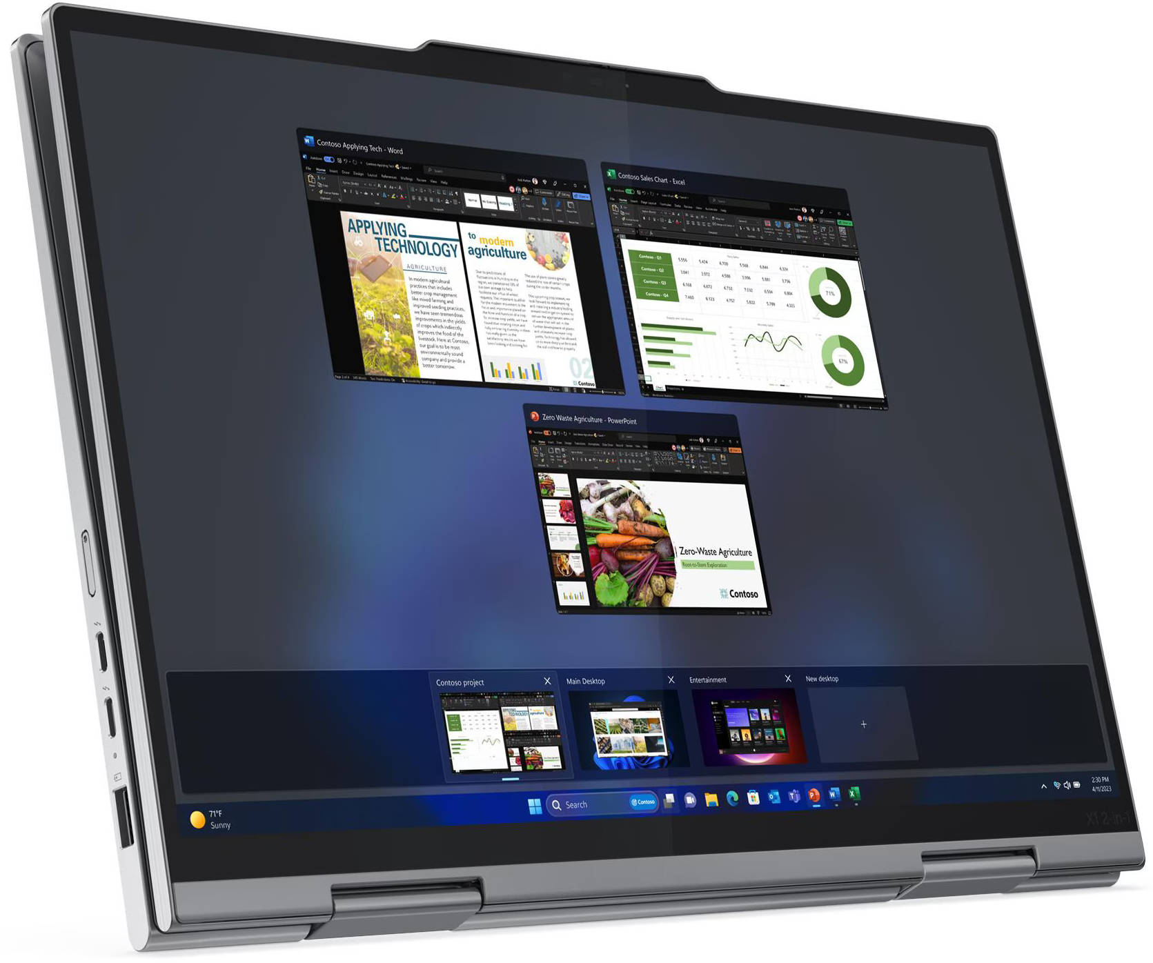 Lenovo Thinkpad X1 Gen 9 (21KES08L00) Laptop (Core Ultra 7/32 GB/1 TB SSD/Windows 11)