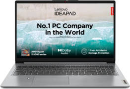 Lenovo IdeaPad 1 15ALC7 (82R400XSIN) Laptop (AMD Hexa Core Ryzen 5/8 GB/512 GB SSD/Windows 11)