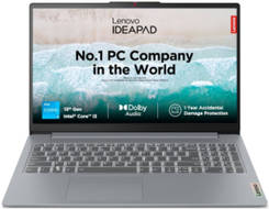Lenovo IdeaPad Slim 3 15IRU8 (82X700FXIN) Laptop (Core i3 13th Gen/8 GB/512 GB SSD/Windows 11)