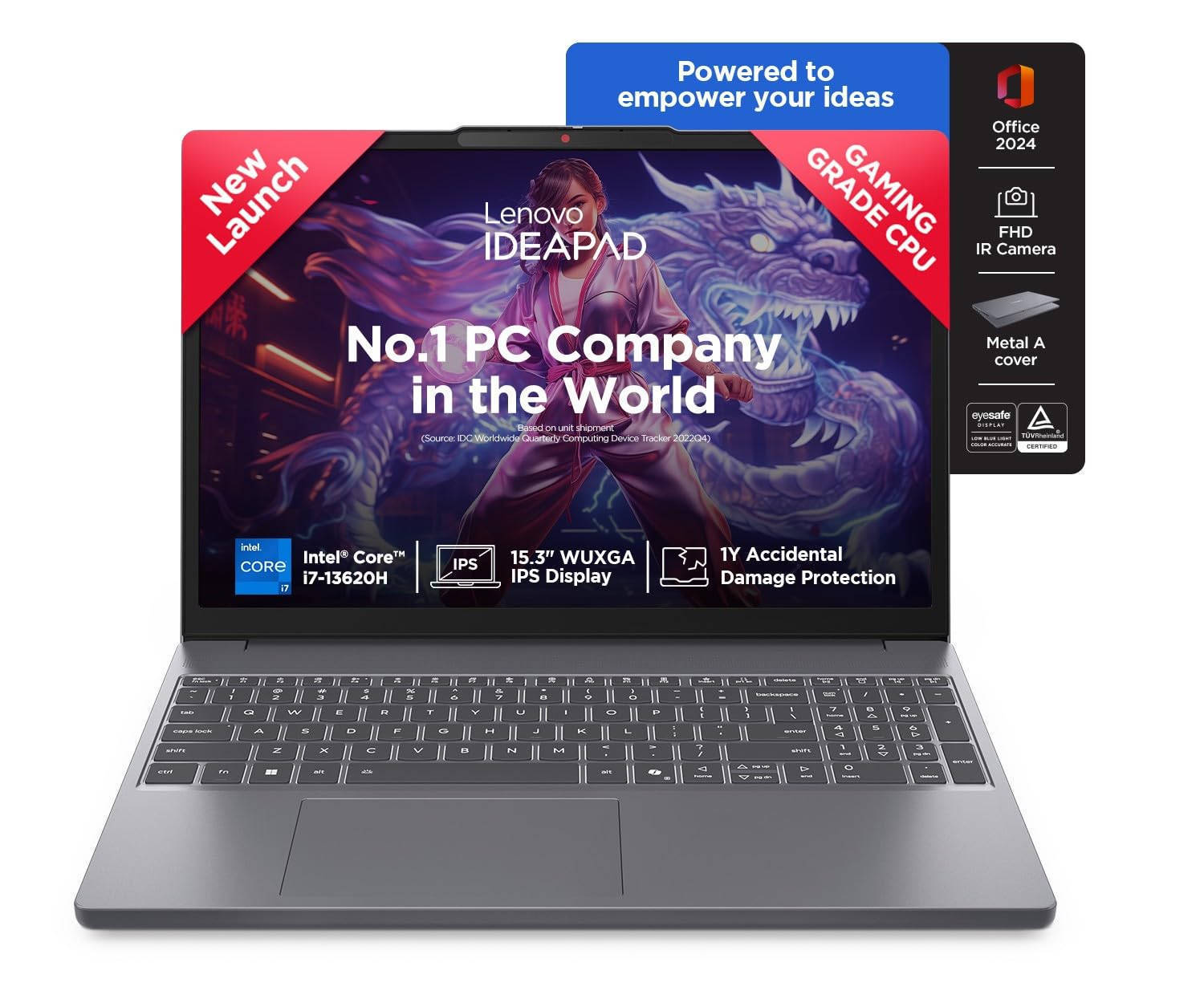 Lenovo IdeaPad Slim 3 (83K100TEIN) Laptop (Core i7/24 GB/1 TB SSD/Windows 11)