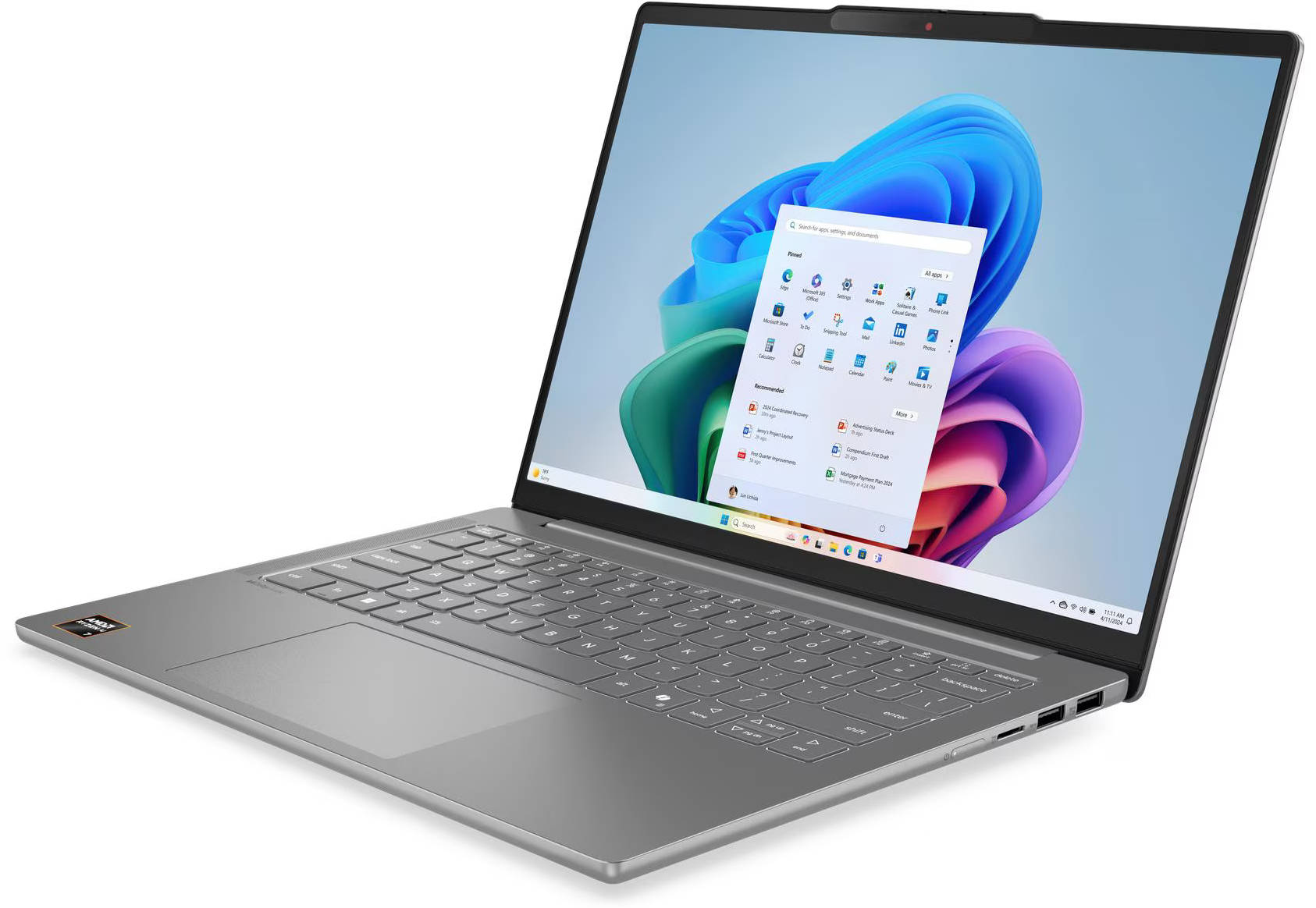 Lenovo IdeaPad Slim 5 14AKP10 (83HX008XIN) Laptop (AMD Quad Core Ryzen AI 5/16 GB/512 GB SSD/Windows 11)