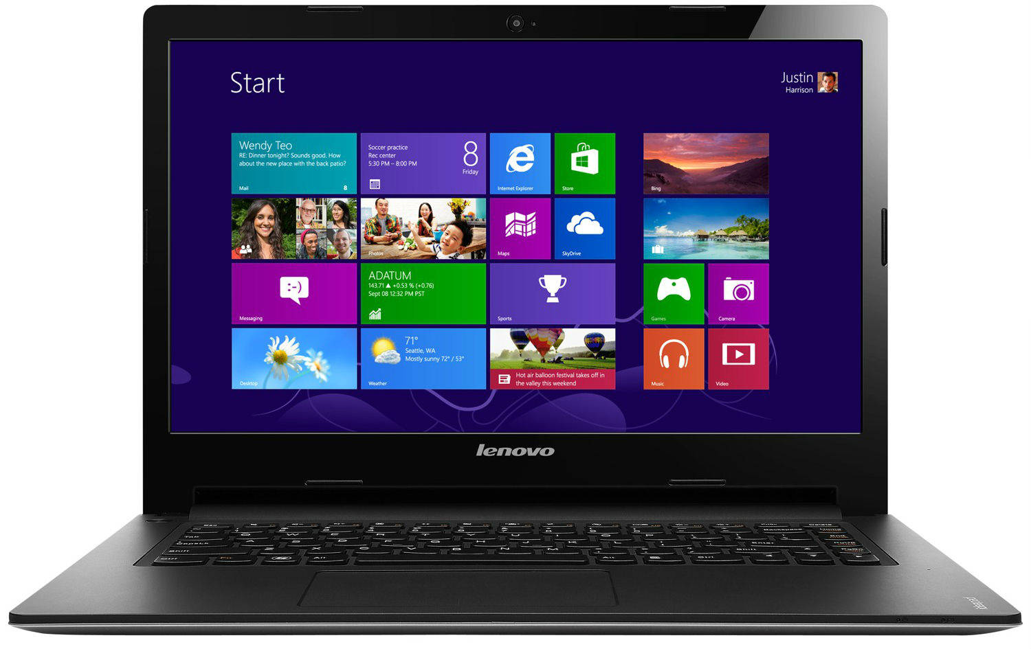 Lenovo Ideapad S400 (59-356394) Laptop (Pentium Dual Core 2nd Gen/2 GB/500 GB/DOS)