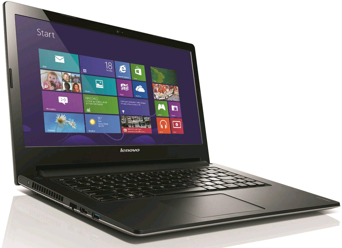 Lenovo Ideapad S400 (59-356394) Laptop (Pentium Dual Core 2nd Gen/2 GB/500 GB/DOS)
